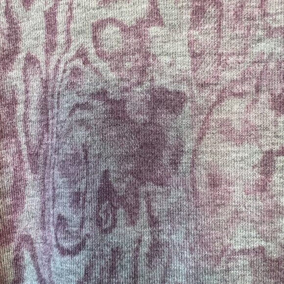 EleVen by Venus Williams Top Womens Size Small Purple and Gray Marbled Cropped - Picture 8 of 15